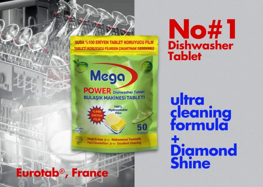 Mega Tenova Dishwasher Tablet